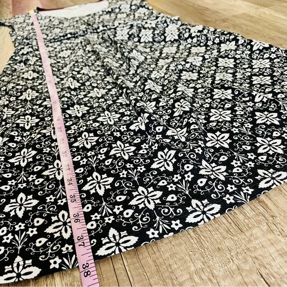 Boden Black and White Sheath Dress Size 6 - Picture 7 of 8